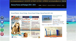 Desktop Screenshot of boracaypromopackages.net