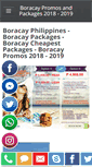 Mobile Screenshot of boracaypromopackages.net
